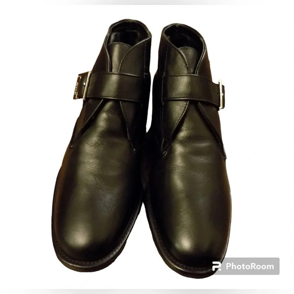 ETIENNE AIGNER | Leather Ankle Boots (7) - Picture 2 of 8